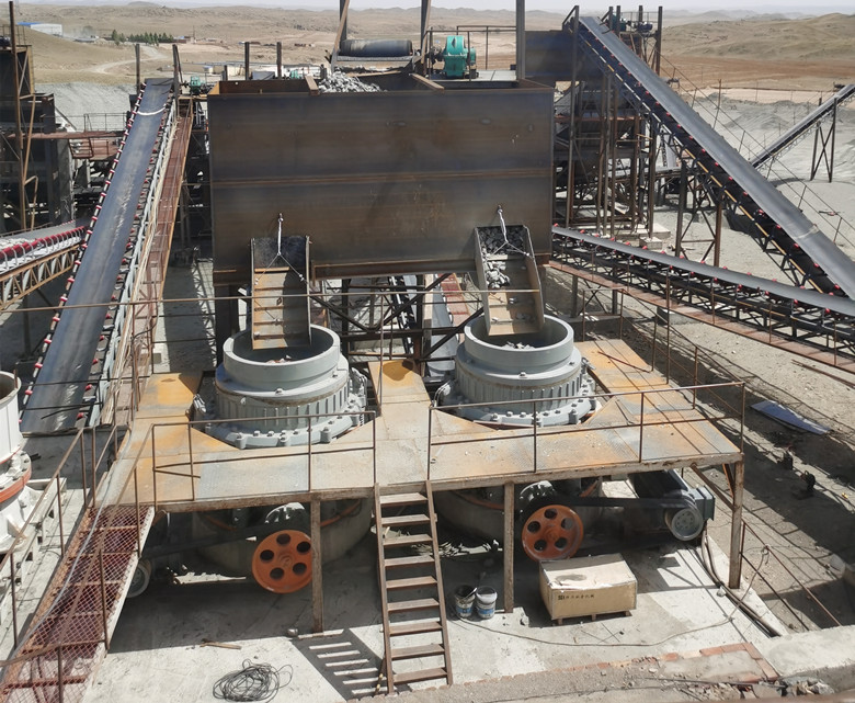 彈簧圓錐破碎機(jī)使用現(xiàn)場(chǎng)