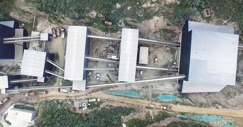 山東泰安時產(chǎn)1000噸石料生產(chǎn)線