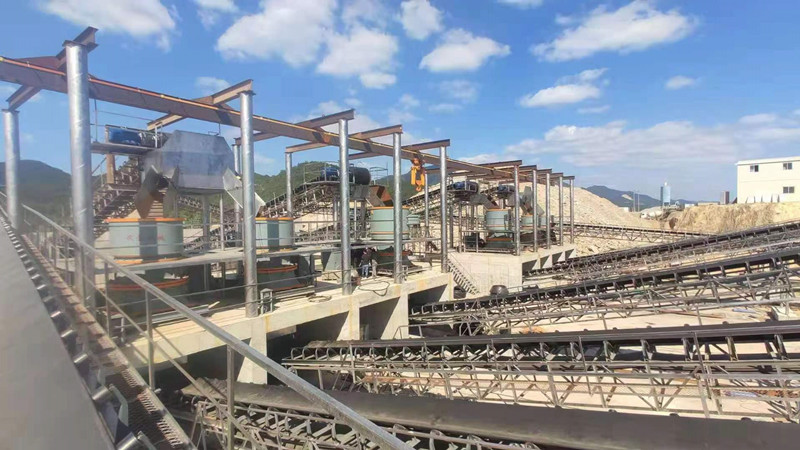 花崗巖生產(chǎn)線現(xiàn)場