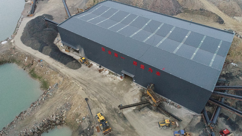 玄武巖生產(chǎn)線現(xiàn)場(chǎng)實(shí)拍圖一