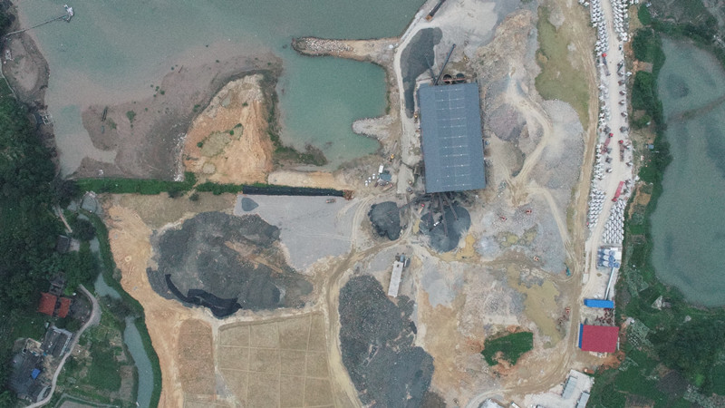 玄武巖生產(chǎn)線現(xiàn)場(chǎng)實(shí)拍圖二