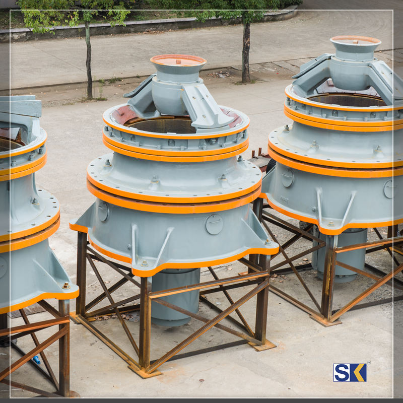 圖為雙金機(jī)械單缸液壓圓錐破碎機(jī)