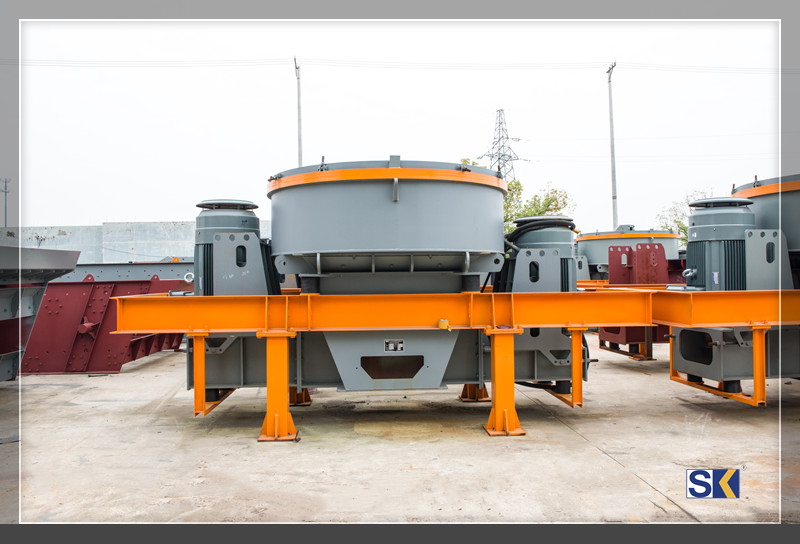 雙金機械立軸式制砂機