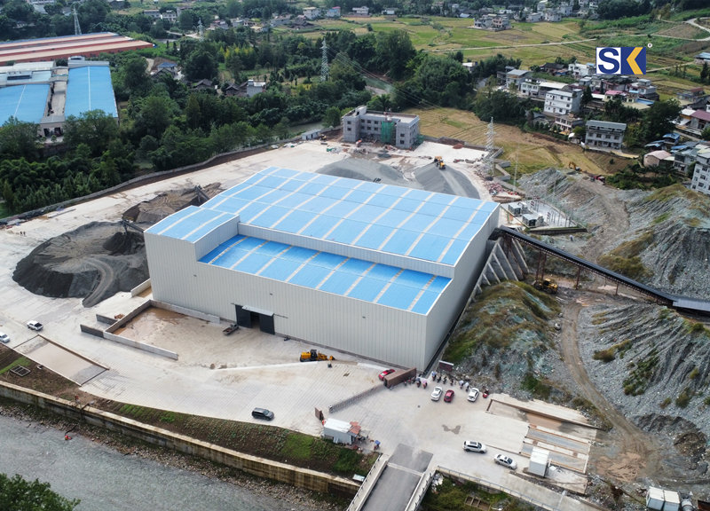 雙金機械時產(chǎn)800噸鵝卵石生產(chǎn)線