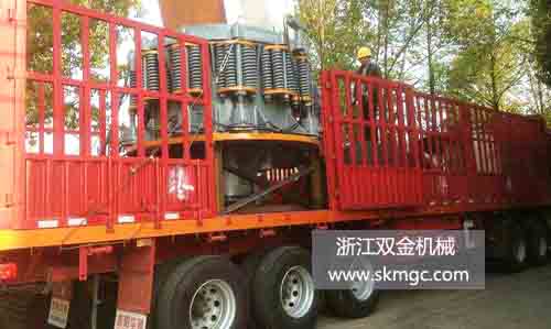 浙江雙金機械圓錐式破碎機