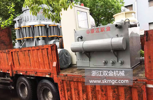 浙江雙金機械圓錐式破碎機