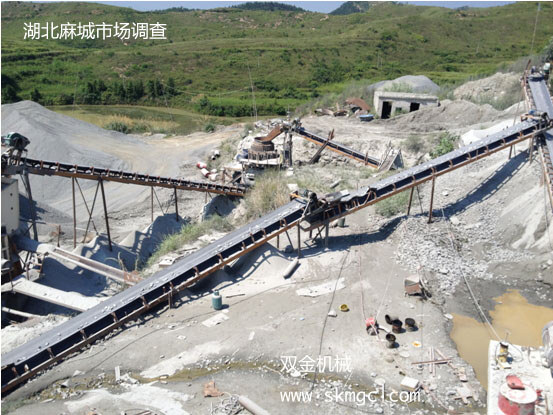 湖北省黃岡市麻城砂石骨料市場運(yùn)行情況