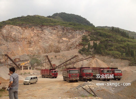 湖北省咸寧市萬家垅采石場