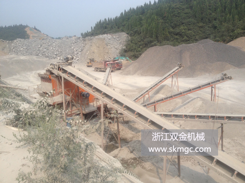 浙江雙金機(jī)械砂石生產(chǎn)線