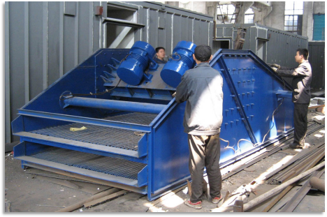 直線振動(dòng)篩的振動(dòng)機(jī)構(gòu) 直線振動(dòng)篩的振動(dòng)機(jī)構(gòu)