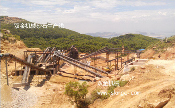 雙金機(jī)械砂石生產(chǎn)線