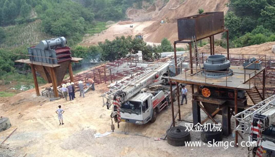 雙金圓錐式制砂機(jī)設(shè)備