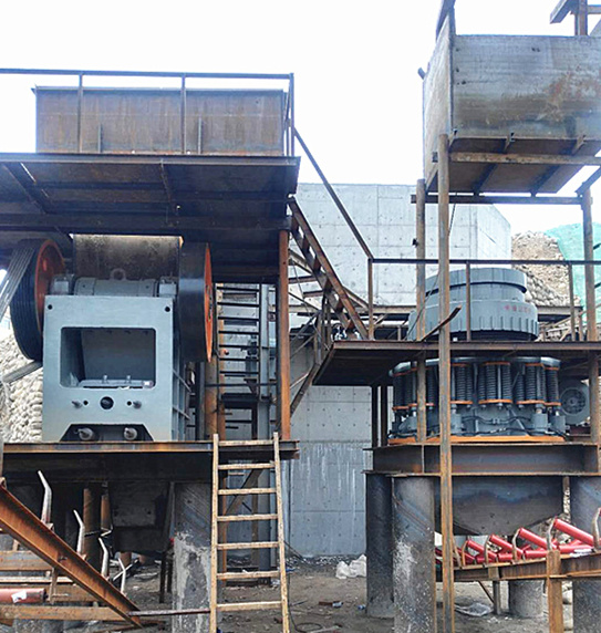 河卵石破碎生產(chǎn)線