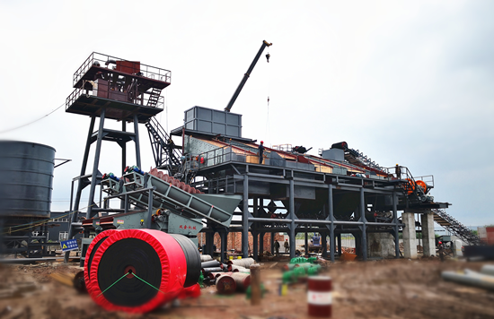 鵝卵石破碎生產(chǎn)線