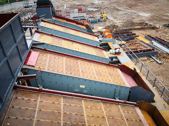 四川鵝卵石制沙生產(chǎn)線