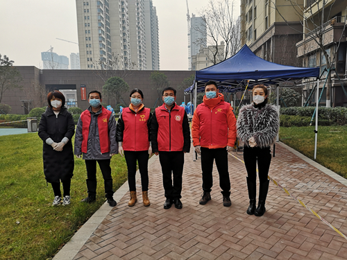防疫志愿者服務隊伍