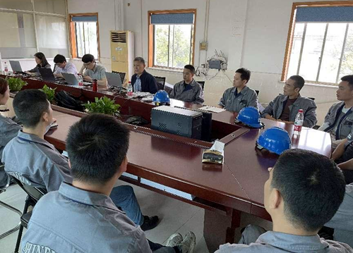 雙金公司三體系監(jiān)督審核會(huì)議現(xiàn)場(chǎng)